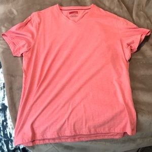 Salmon V-Neck T-shirt (XXL)